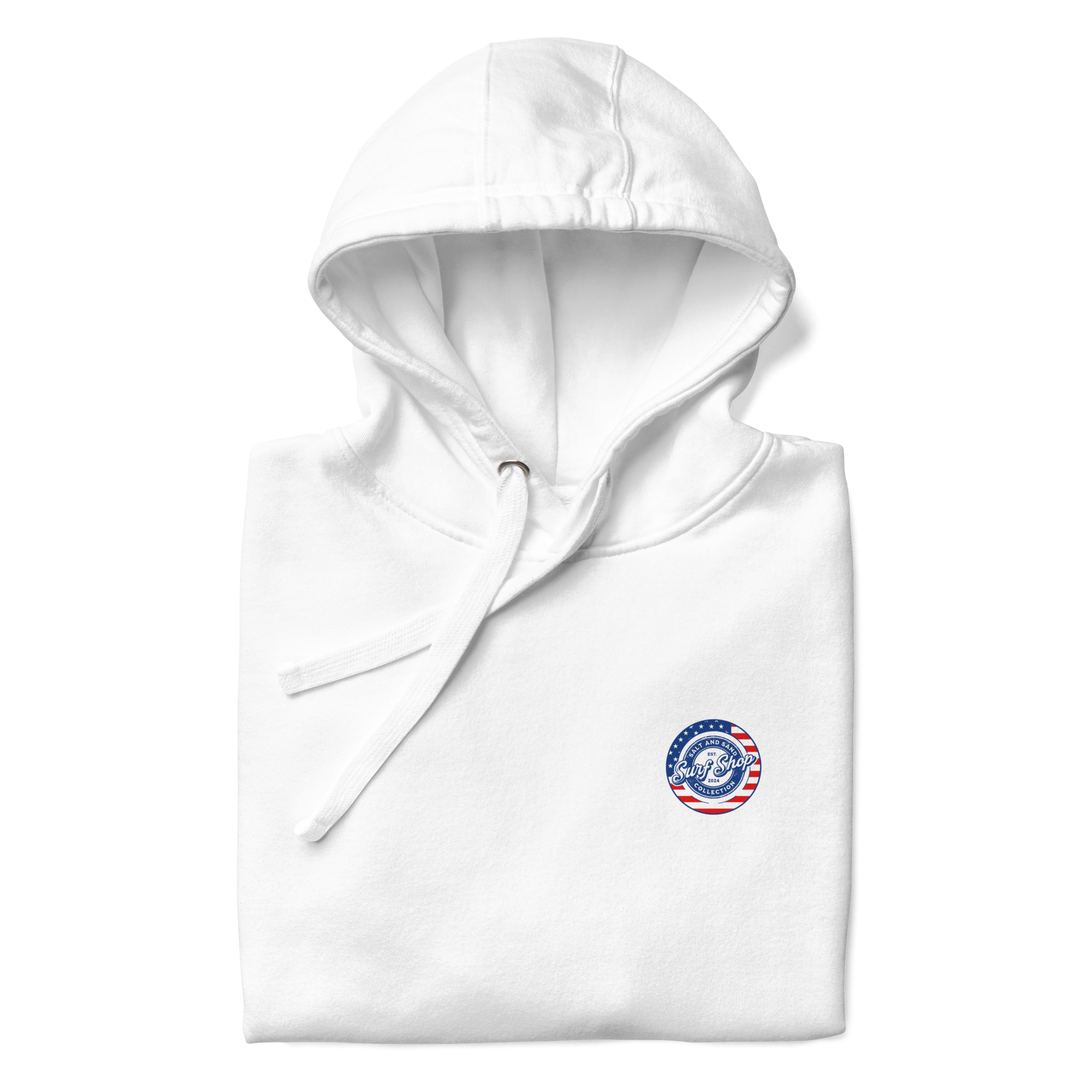 4th of July Stamped Logo Hoodie