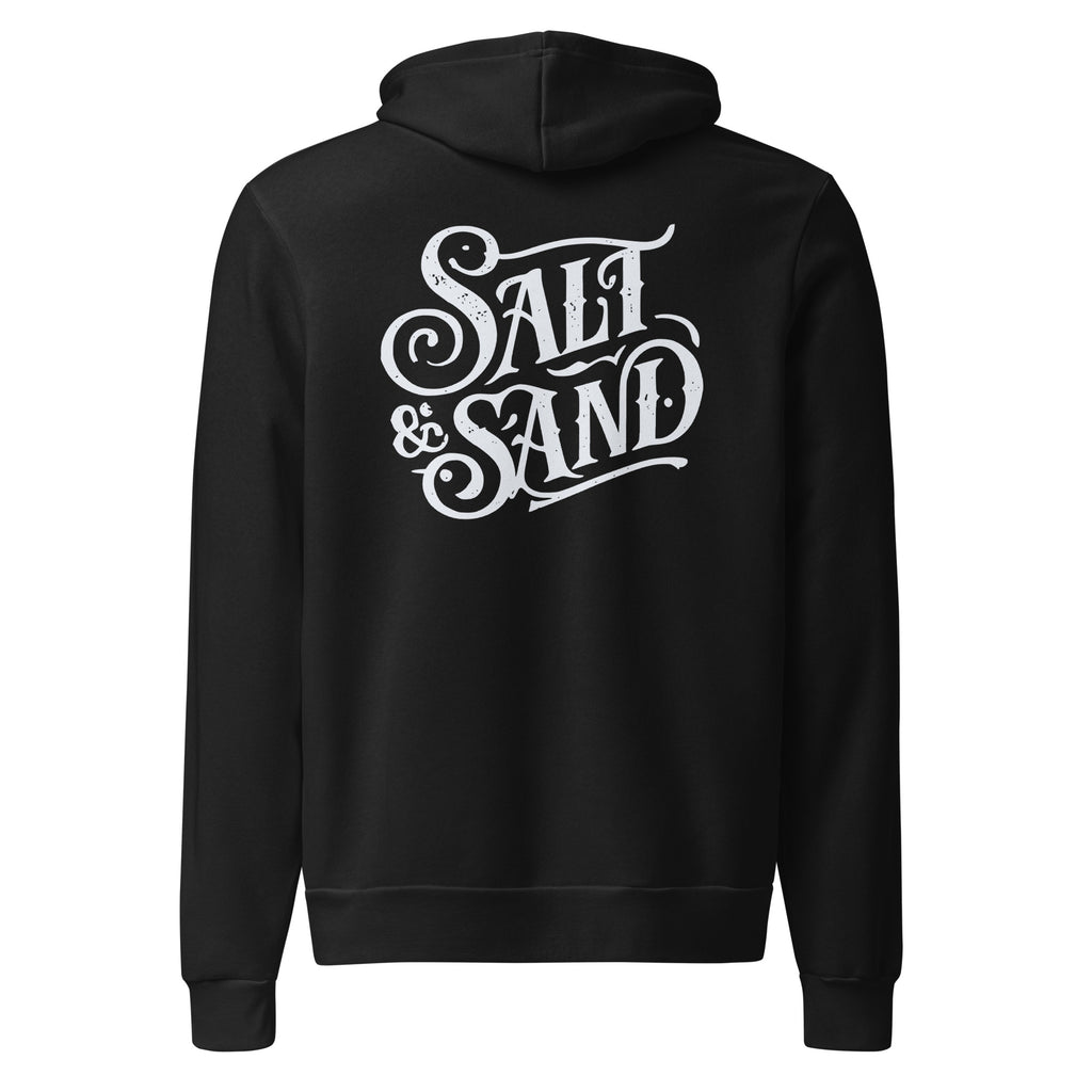 Vintage White Script Hoodie