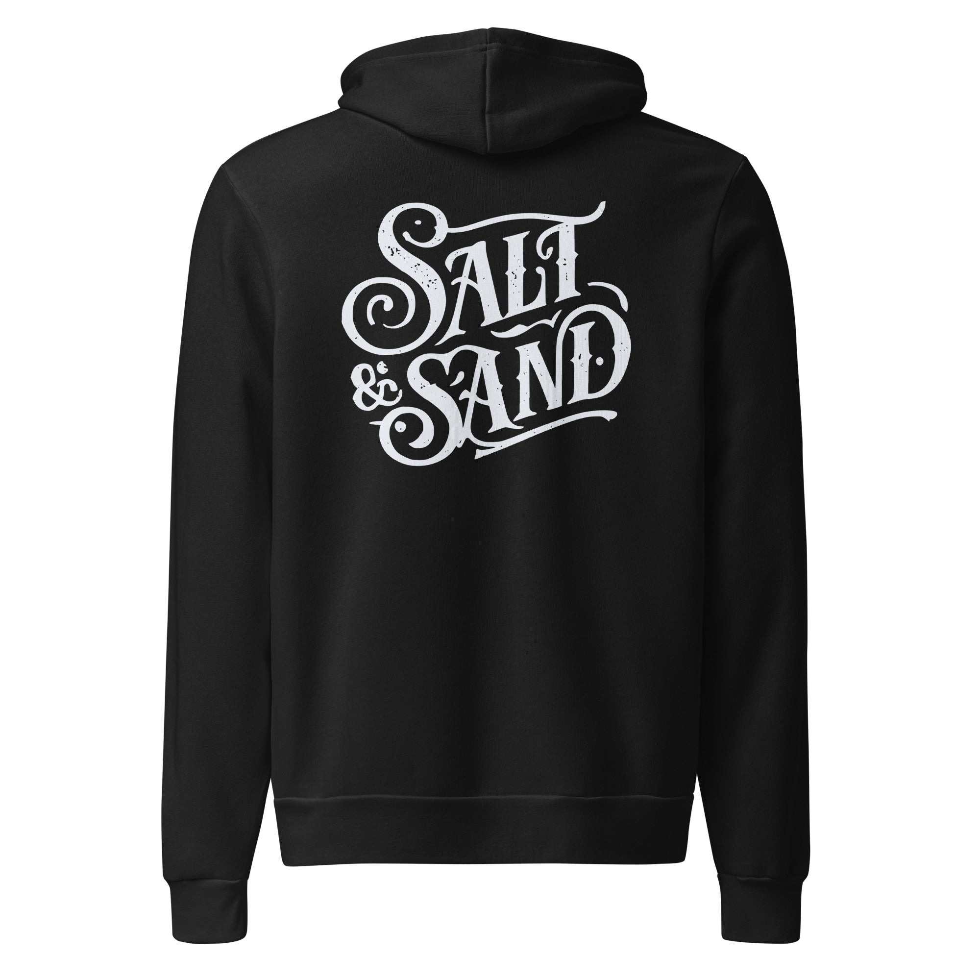 Vintage White Script Hoodie
