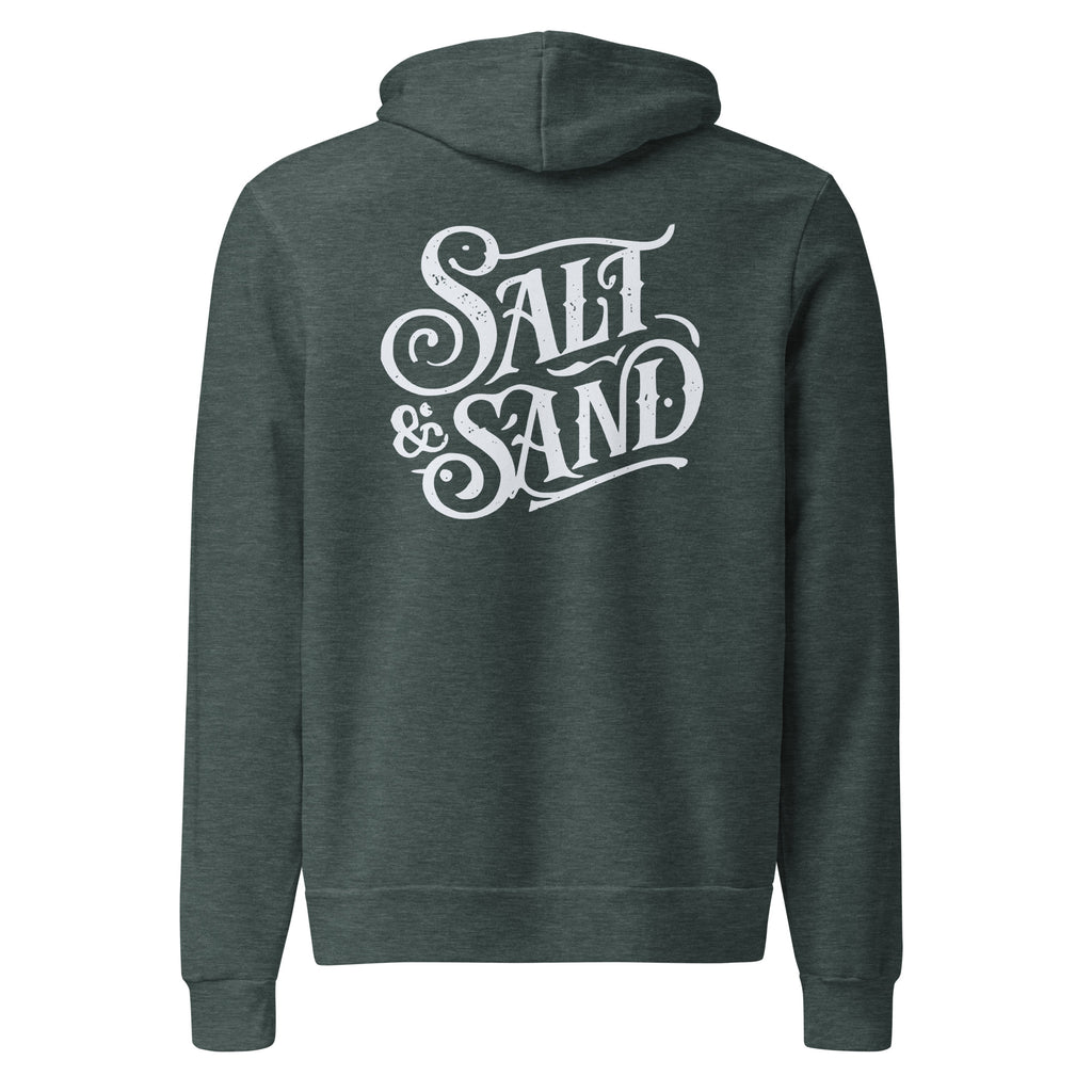 Vintage White Script Hoodie