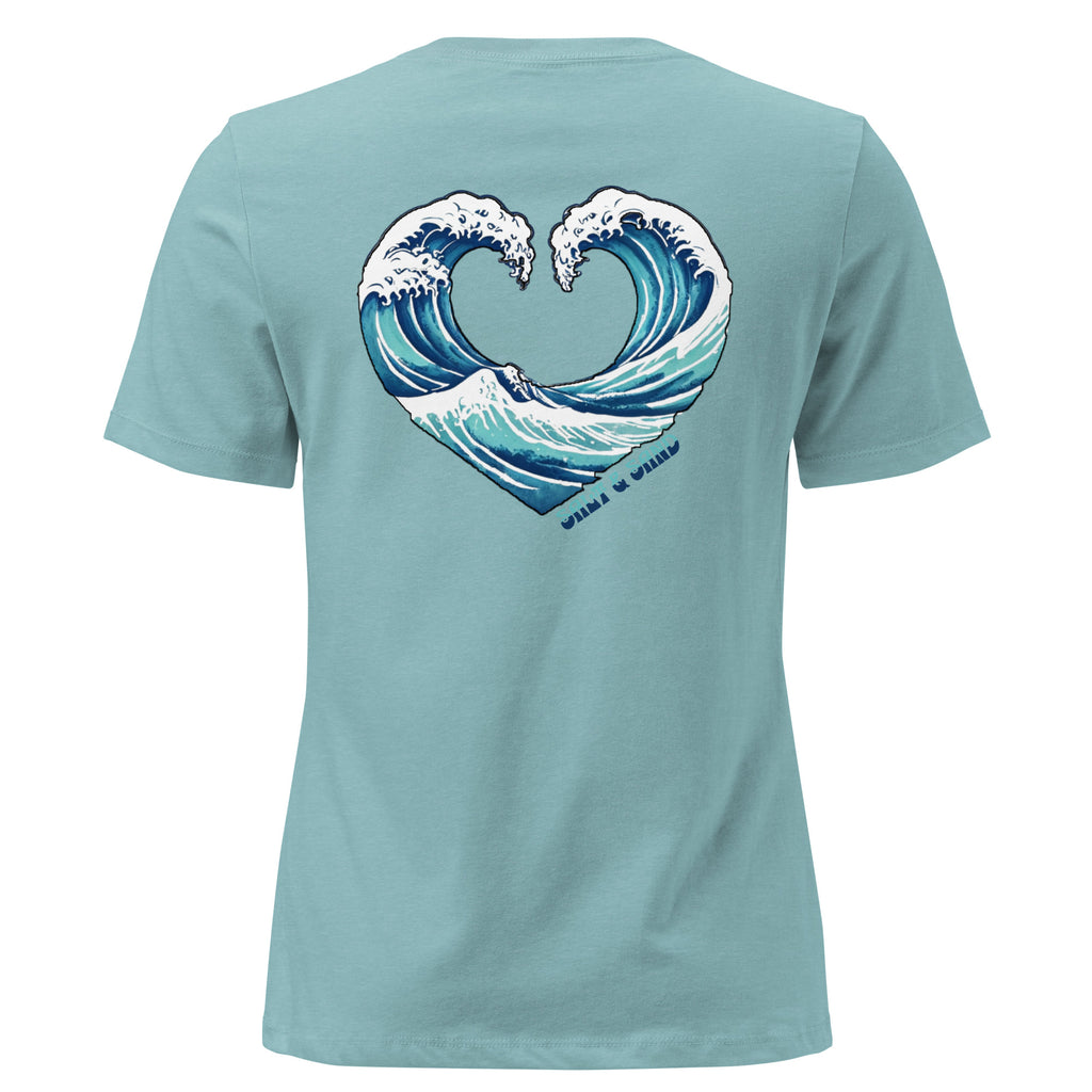 Ride the First Wave Womans Tee