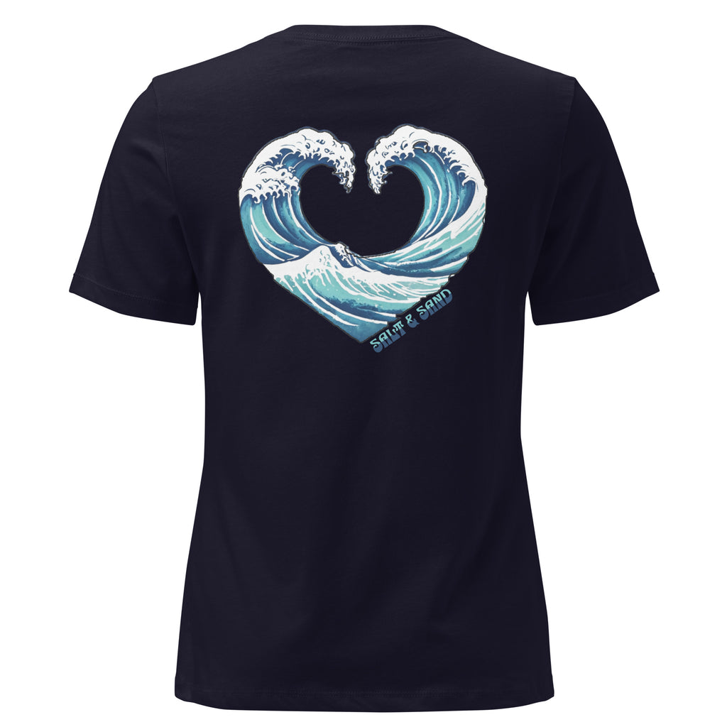 Ride the First Wave Womans Tee